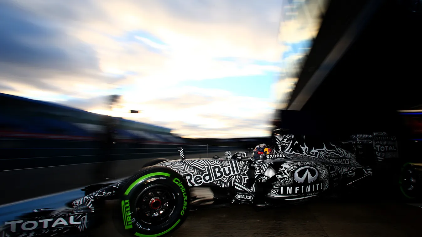 Forma-1, Daniel Ricciardo, Red Bull Racing, Jerez teszt 2015 
