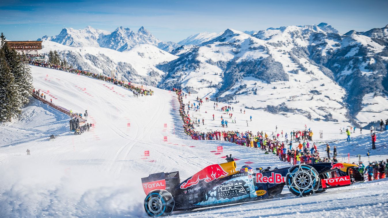 Forma-1, Max Verstappen, Red Bull, hó, tél, Kitzbühel 