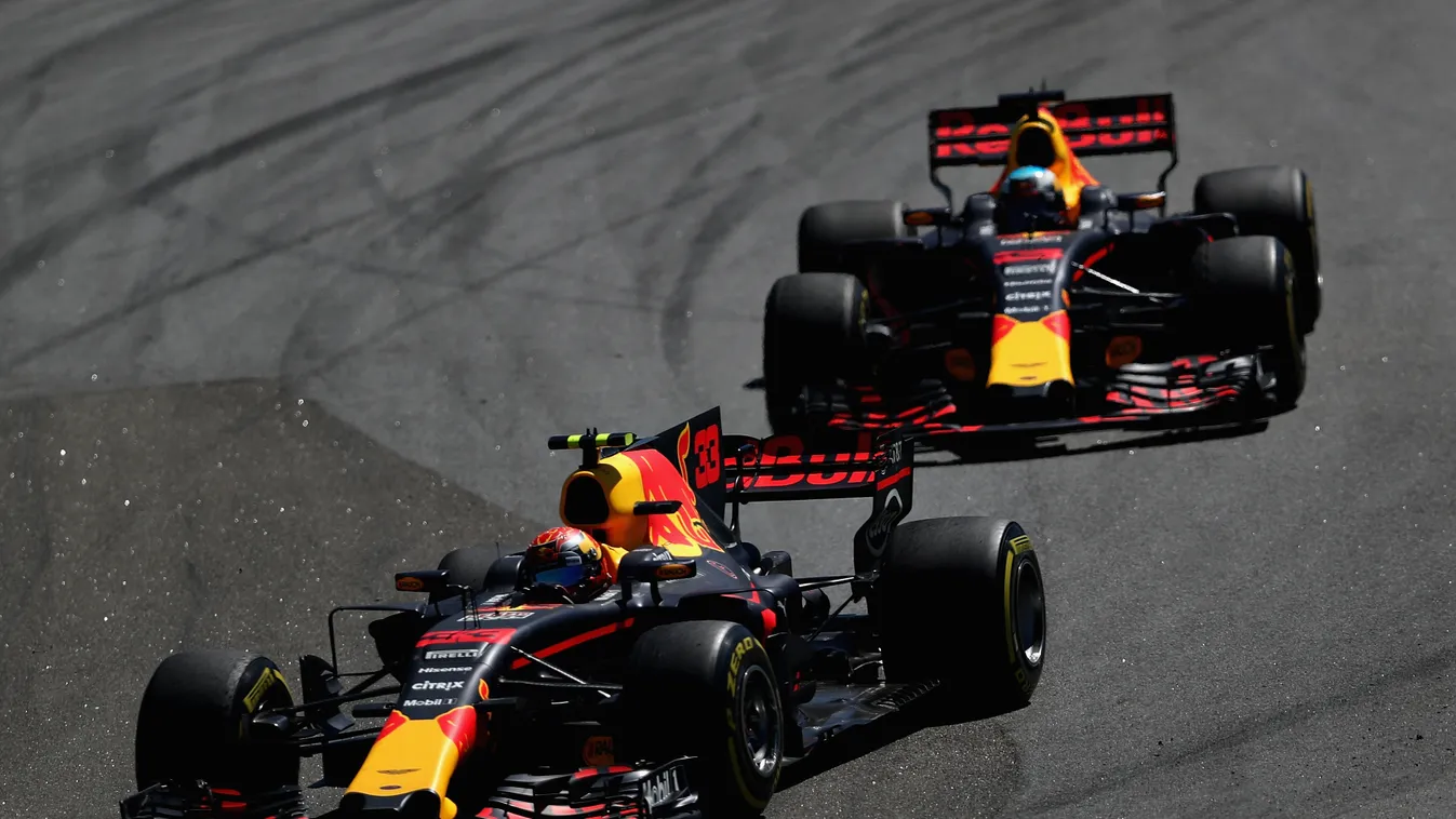Forma-1, Max Verstappen, Daniel Ricciardo, Red Bull Racing, Brazil Nagydíj 