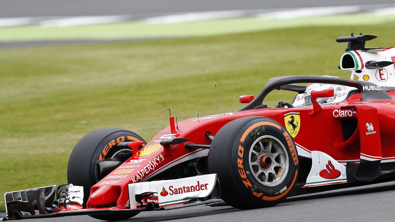 Forma-1, Sebastian Vettel, Scuderia Ferrari, Brit Nagydíj, bukókeret, Glória 2 