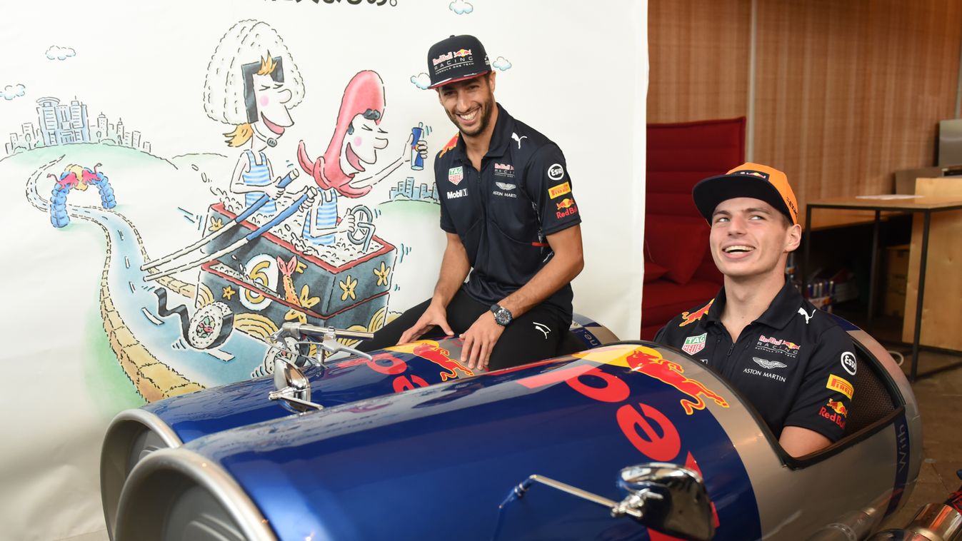 Forma-1, Daniel Ricciardo, Max Verstappen, Red Bull Racing, Japán Nagydíj 