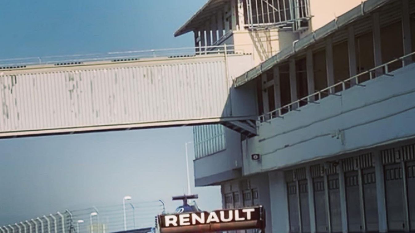 Forma-1, Renault, teszt, Hungaroring, 2020, Guanyu Zhou 