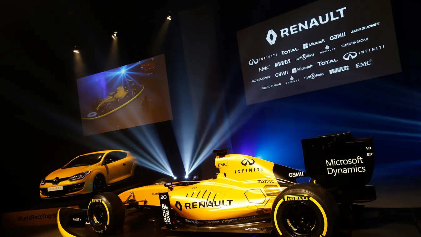 Forma-1, Renault, bemutató 