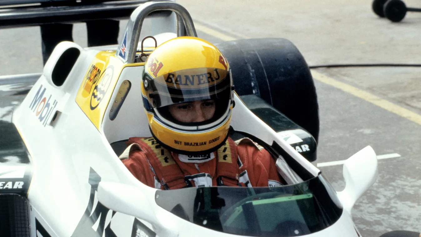 Forma-1, Ayrton Senna, Williams FW08C, 1983, Donington Park 