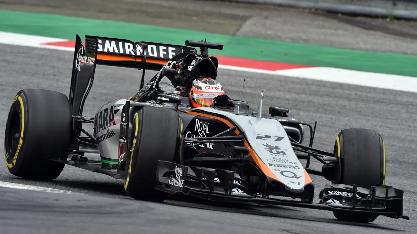 Forma-1, Nico Hülkenberg, Force India, Osztrák Nagydíj 