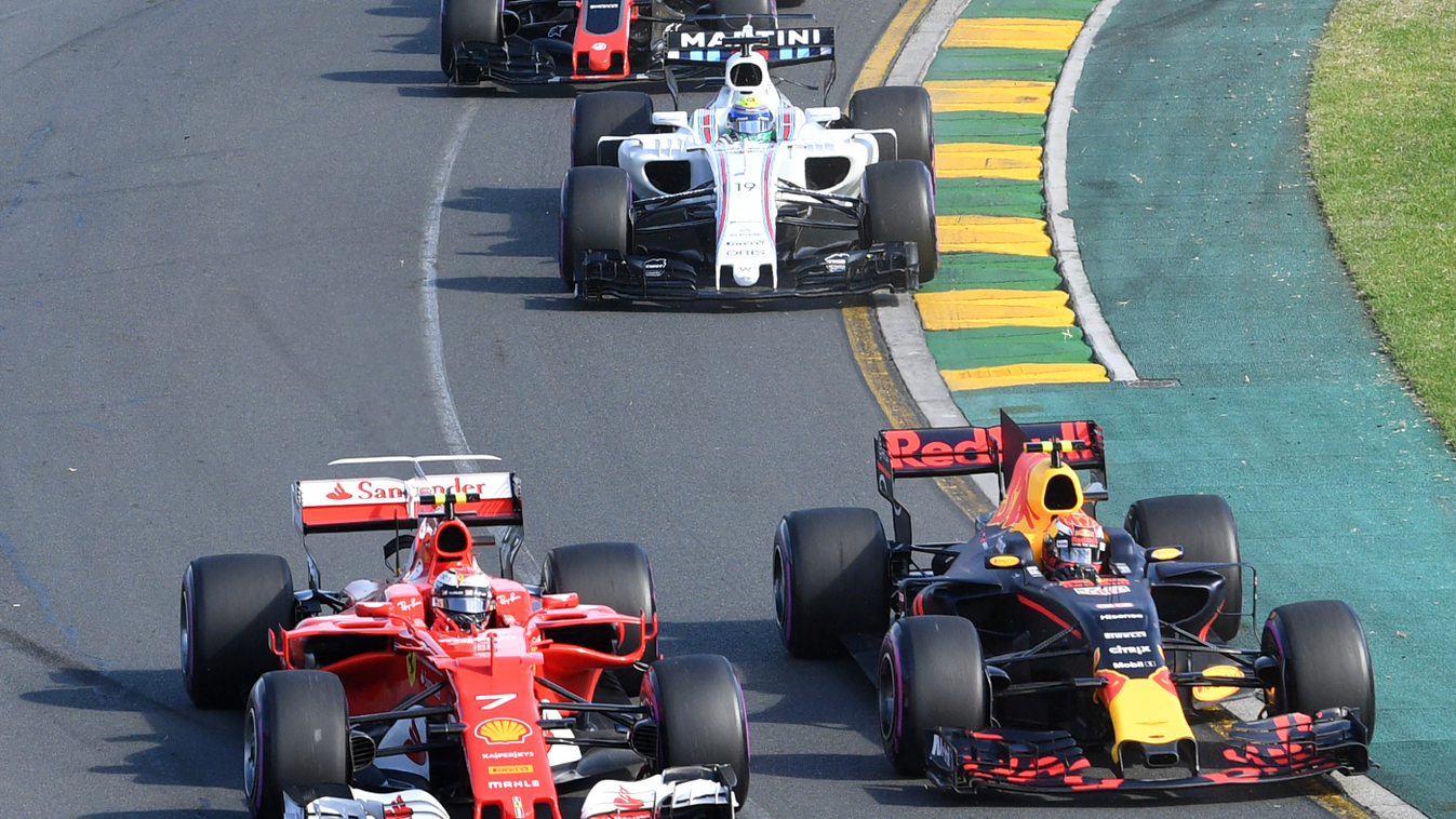 Forma-1, Kimi Räikkönen, Scuderia Ferrari, Max Verstappen, Red Bull Racing, Ausztrál Nagydíj 
