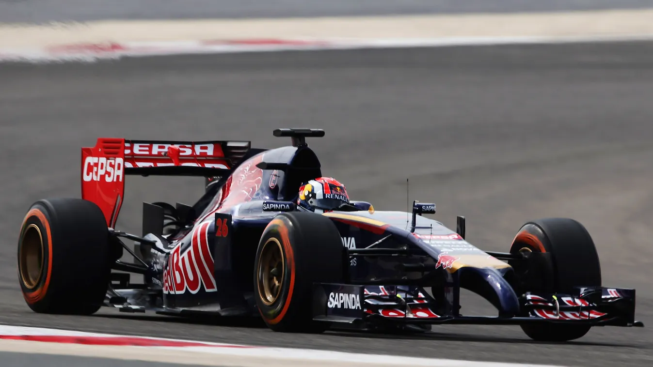 Forma-1, Danyiil Kvjat, Toro Rosso, teszt 