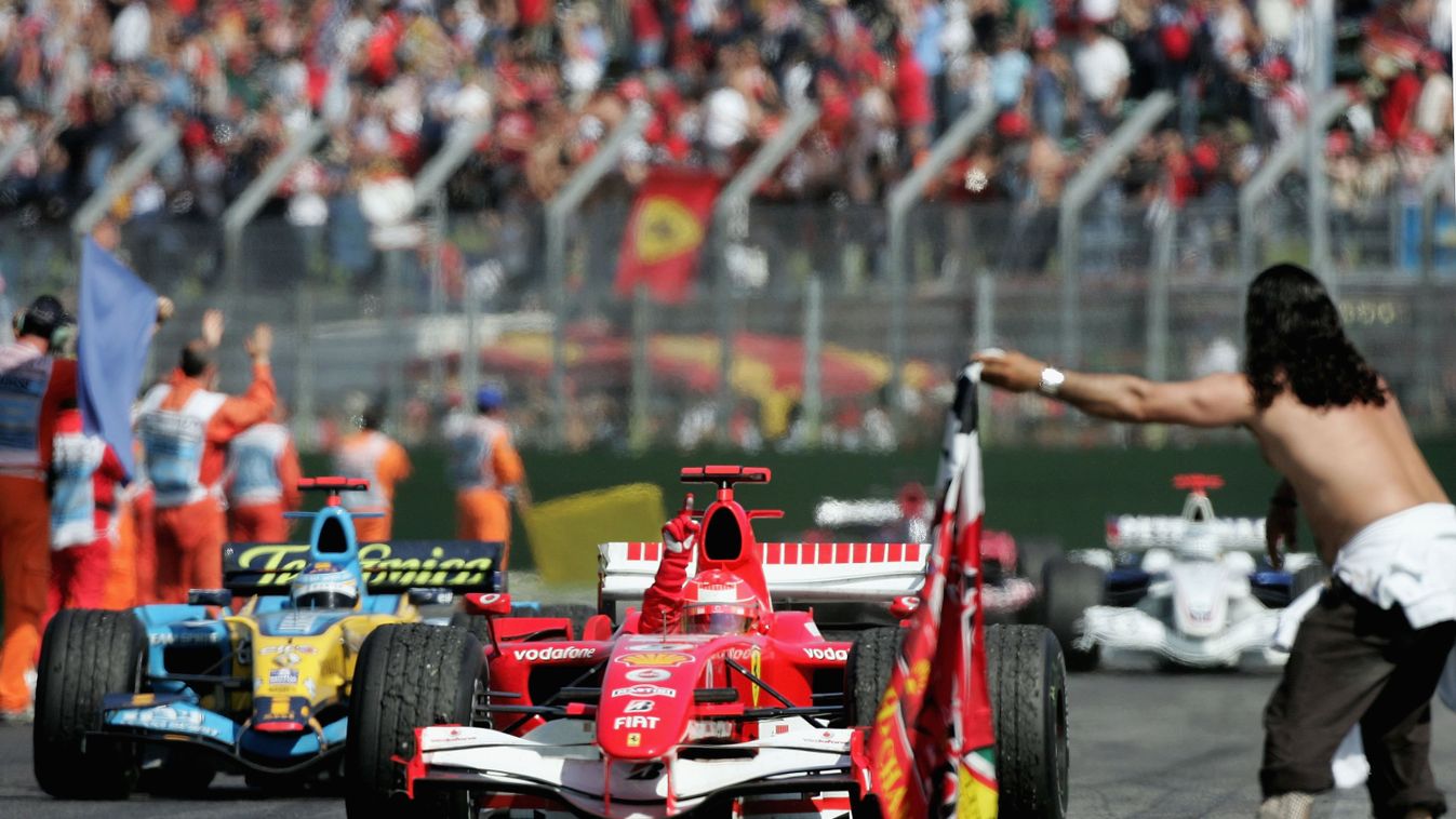 Forma-1, Michael Schumacher, Scuderia Ferrari, Fernando Alonso, Renault F1 Team, San Marinói Nagydíj 2006 
