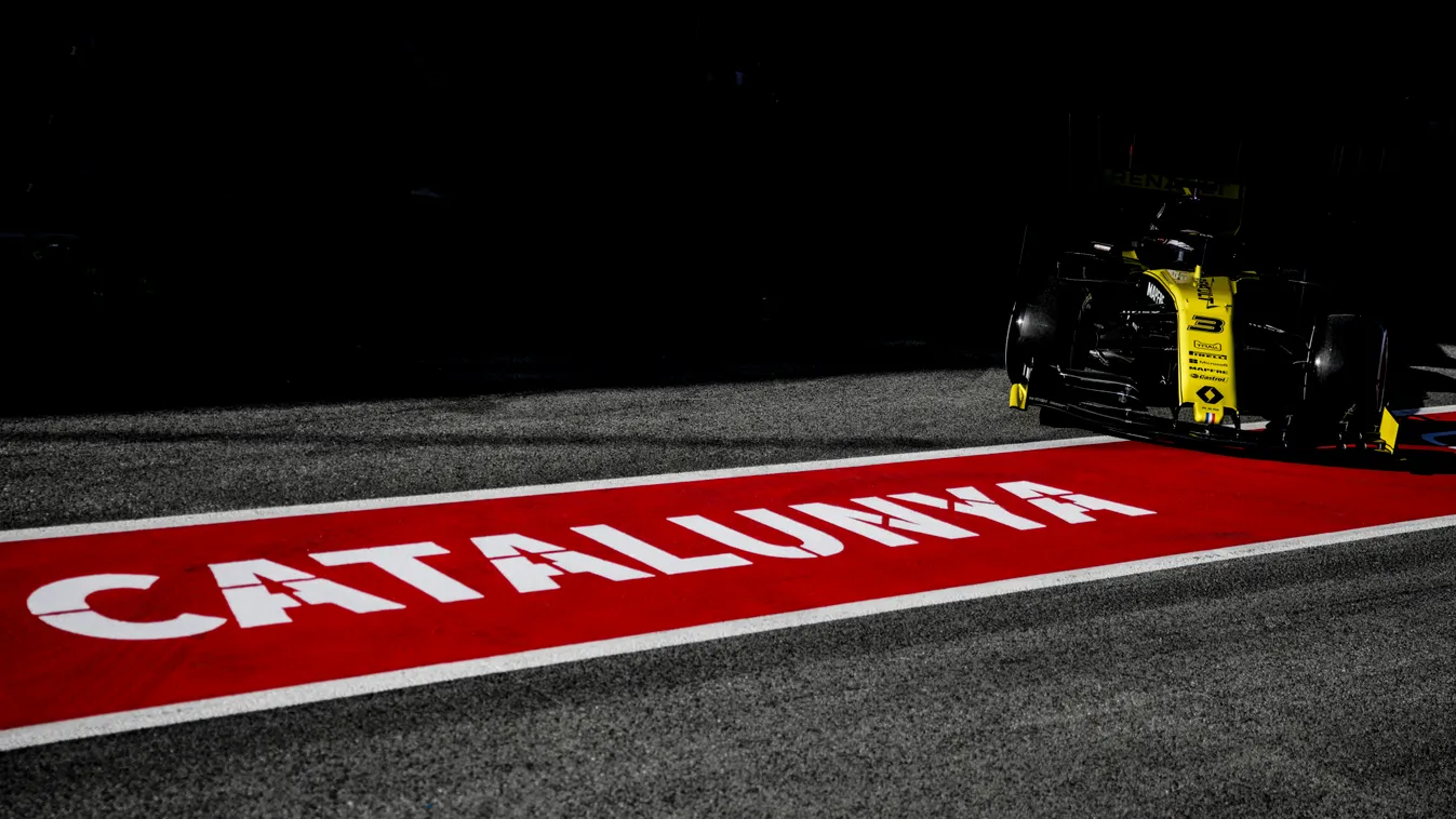 Forma-1, teszt, Barcelona, Daniel Ricciardo, Renault Sport Racing 