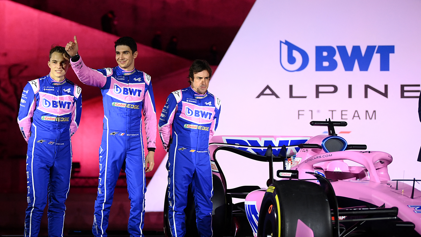 Forma-1, Alpine F1 Team, Fernando Alonso, Esteban Ocon, Oscar Piastri 