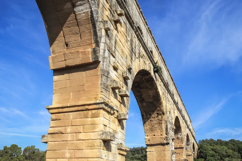 Pont du Gard római kori vízvezeték Franciaország, galéria, 2023 