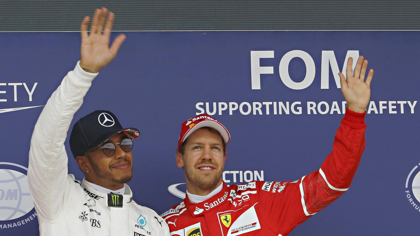 Forma-1, Lewis Hamilton, Mercedes-AMG Petronas, Sebastian Vettel, Scuderia Ferrari, Brit Nagydíj 