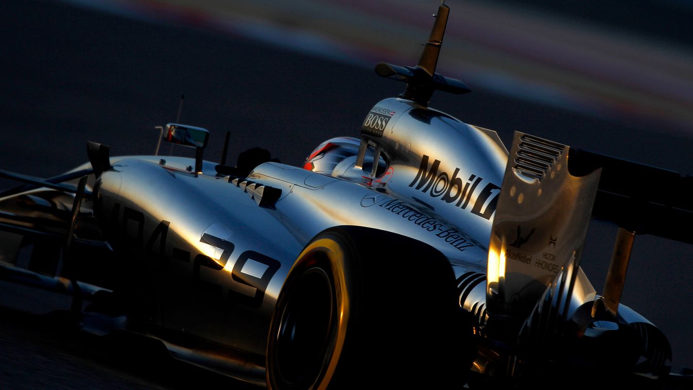 Forma-1, Kevin Magnussen, McLaren, teszt 