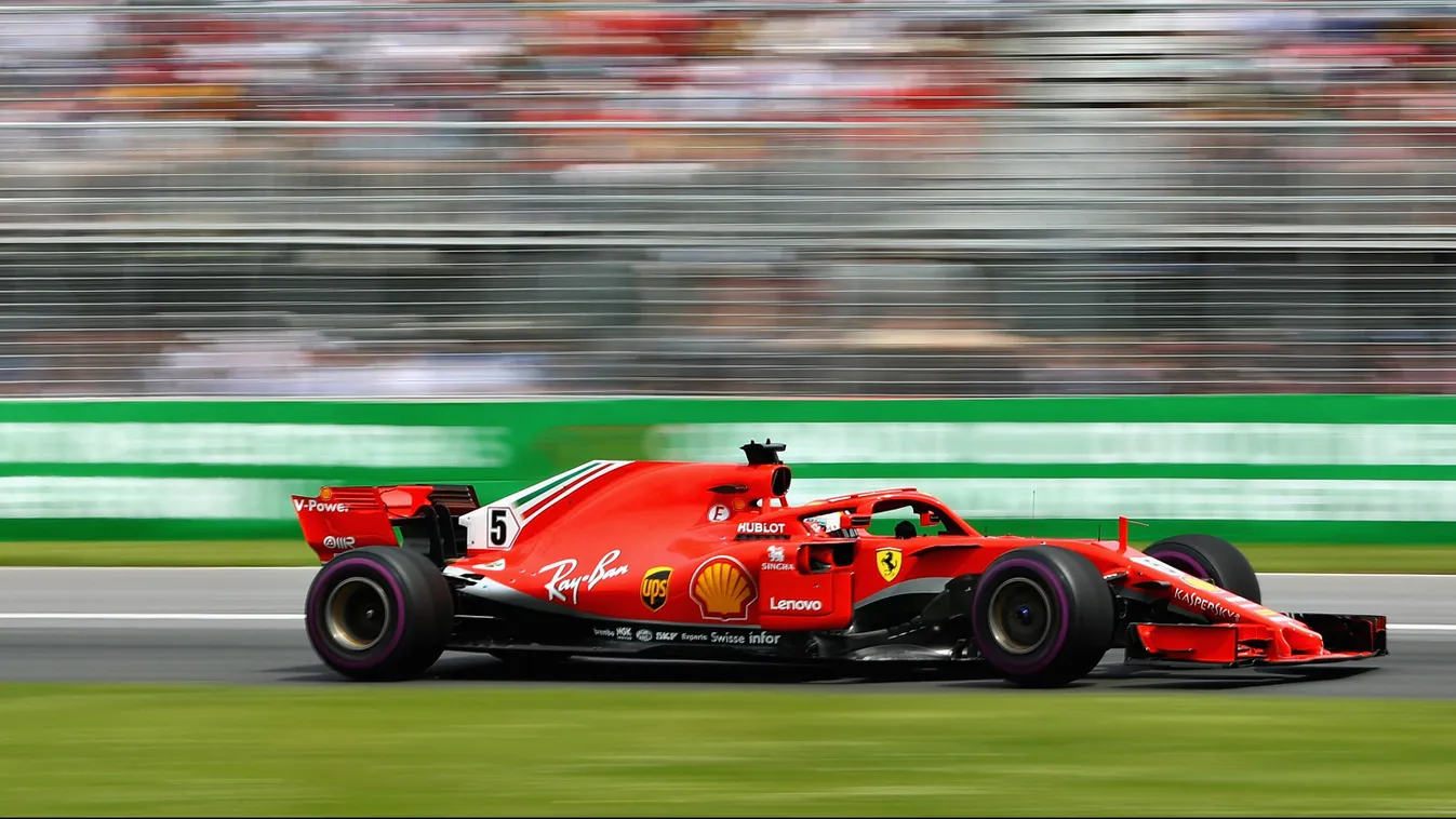 A Forma-1-es Kanadai Nagydíj, Sebastian Vettel, Ferrari 
