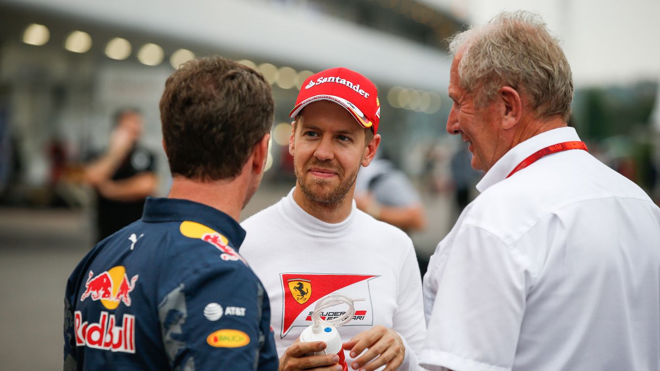 Forma-1, Sebastian Vettel, Christian Horner, Ferrari, Japán Nagydíj 