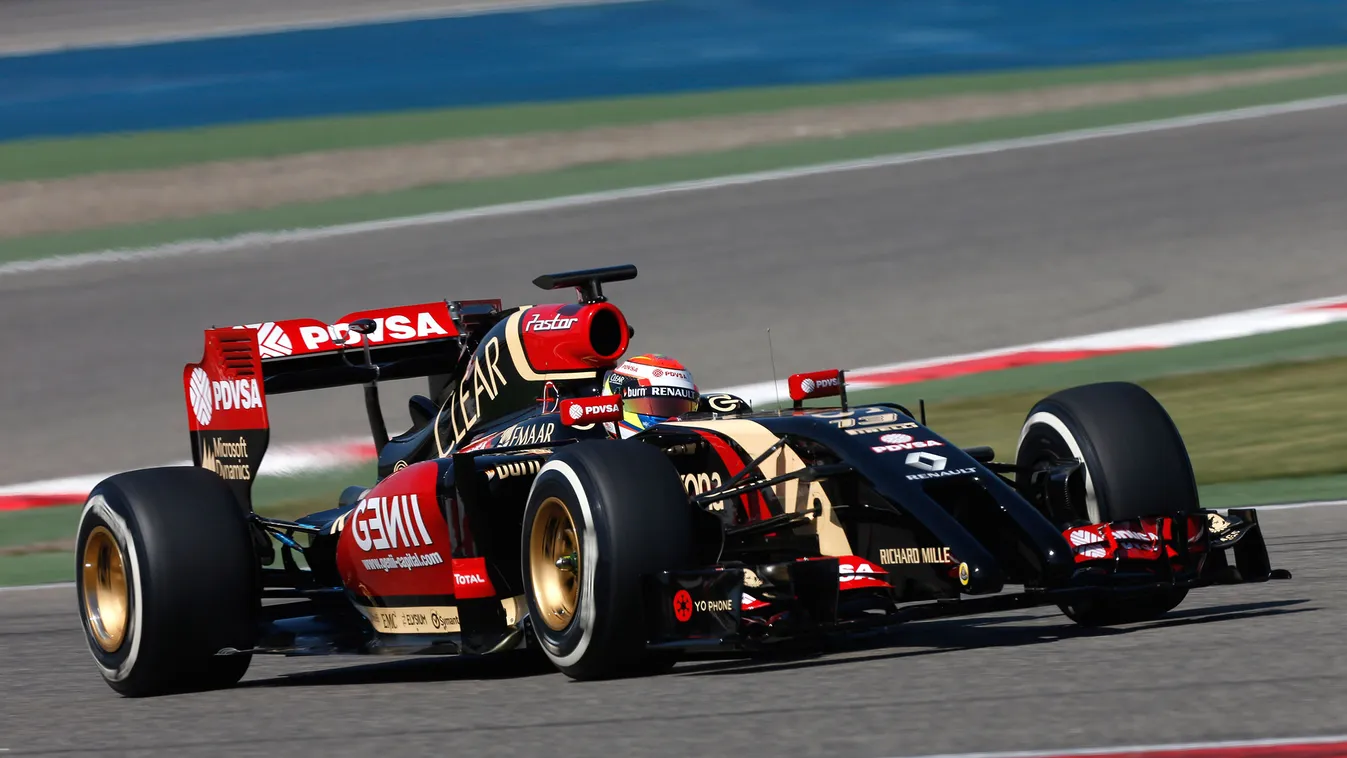 Forma-1, Pastor Maldonado, Lotus, teszt 