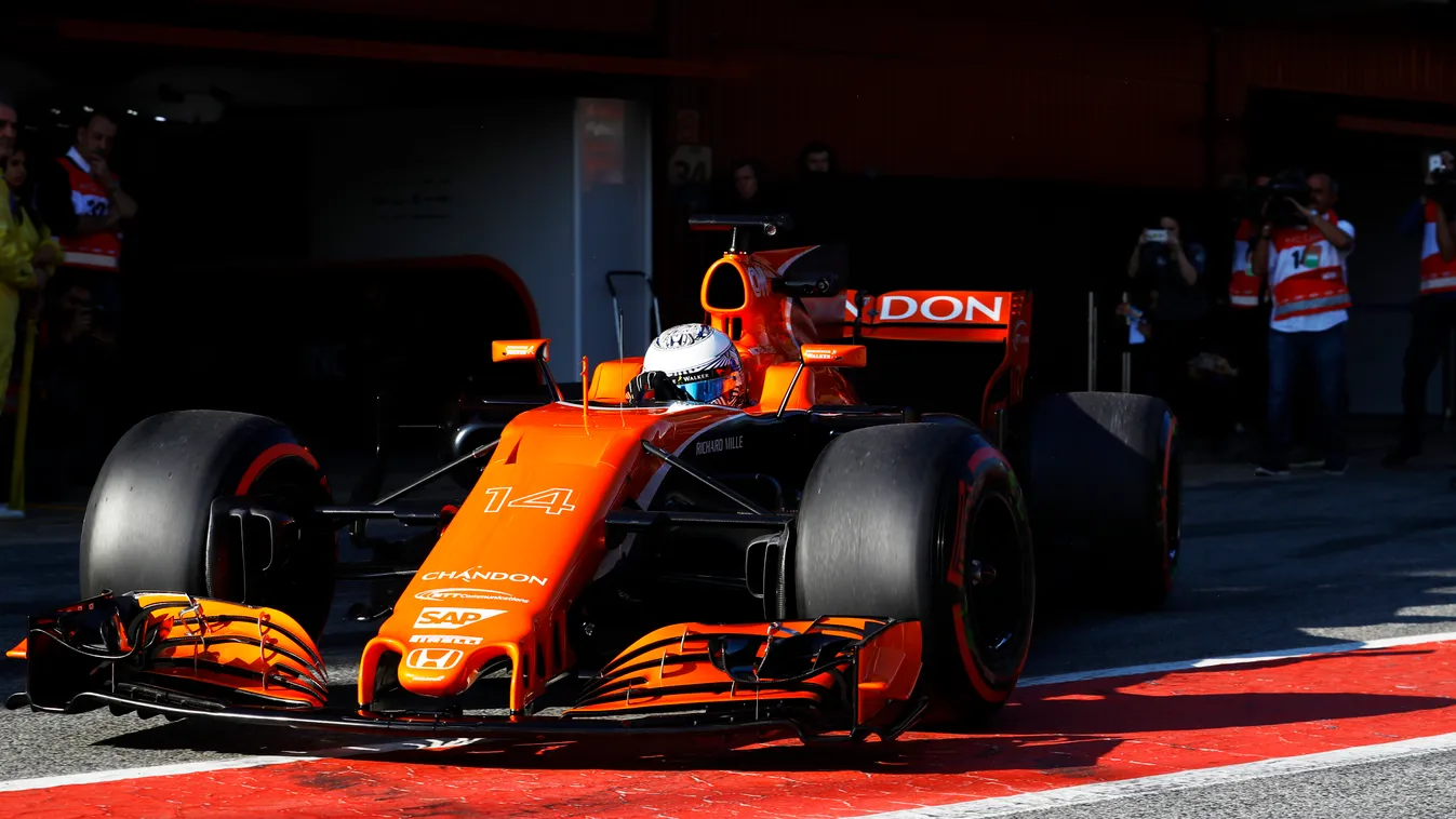 Forma-1, Fernando Alonso, McLaren Honda, Barcelona teszt 