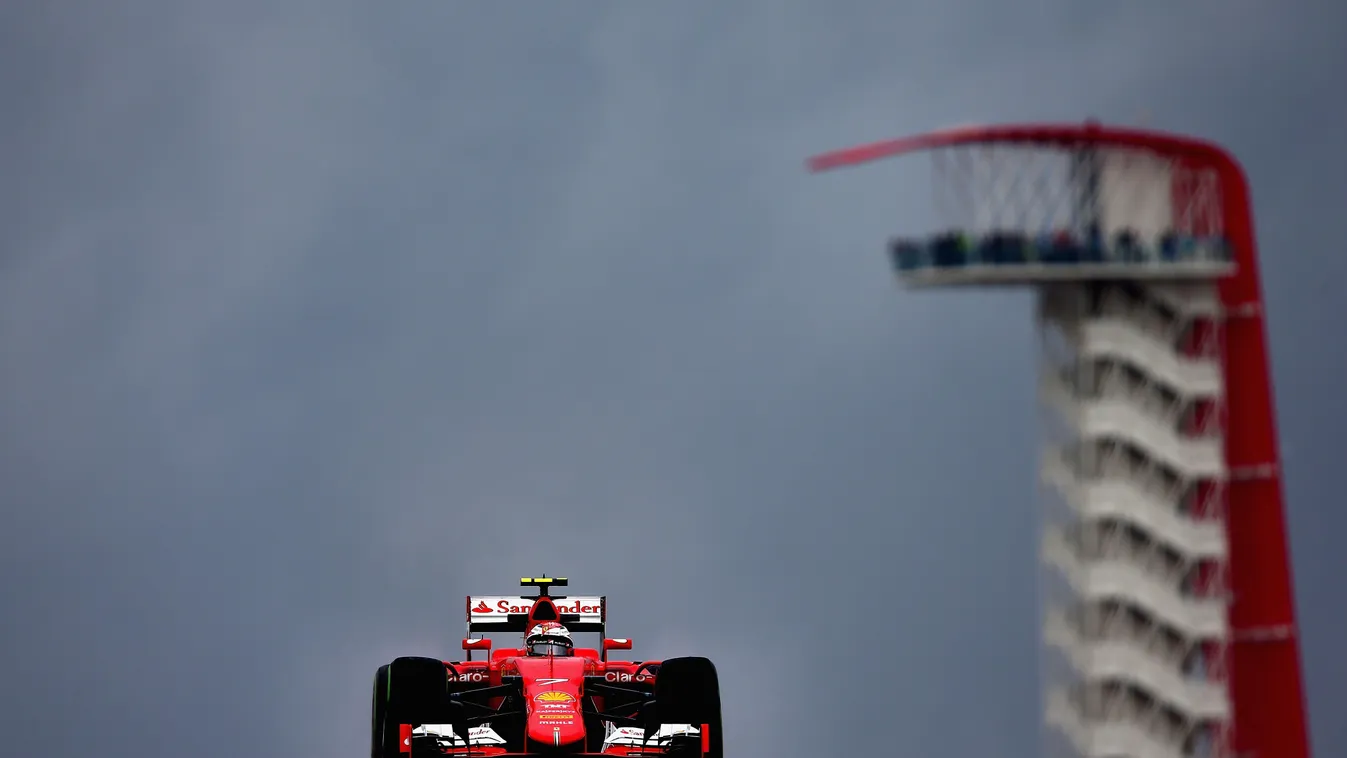 Forma-1, Kimi Räikkönen, Ferrari, USA Nagydíj 