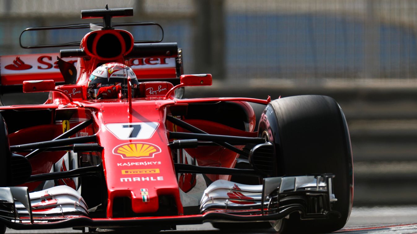 Forma-1, Kimi Räikkönen, Scuderia Ferrari, Pirelli tesz Abu-Dzabi, hiperlágy 