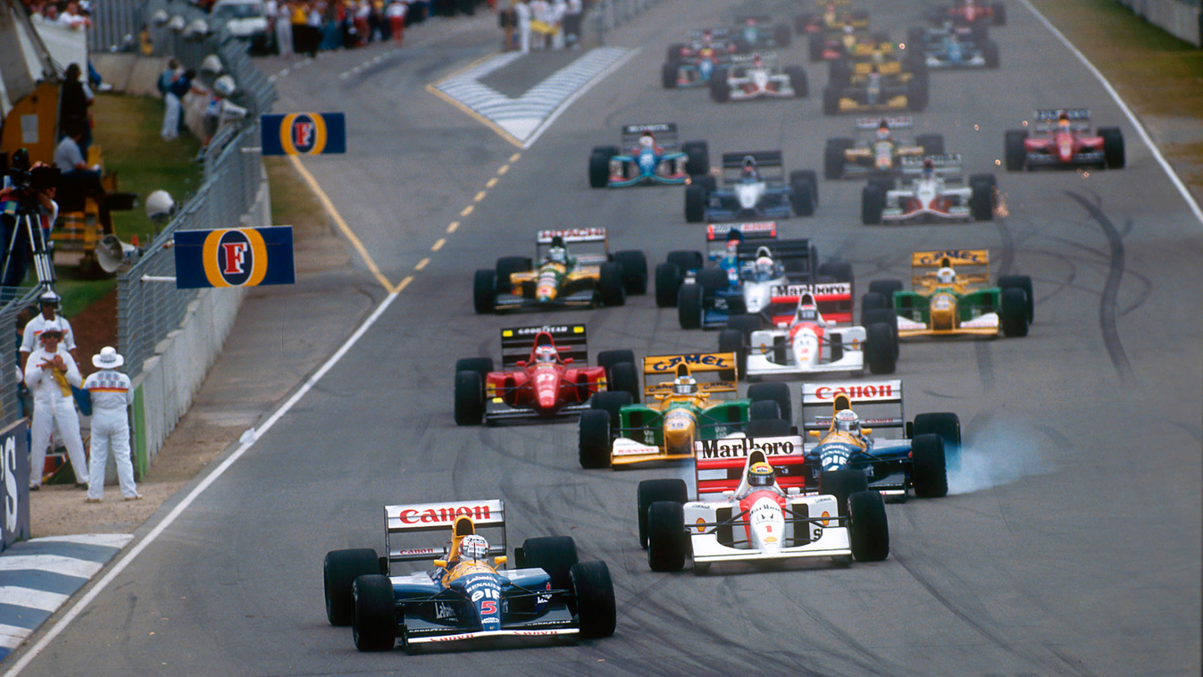 Forma-1, 1992 Ausztrál Nagydíj, Williams, McLaren, Nigel Mansell, Ayrton Senna 
