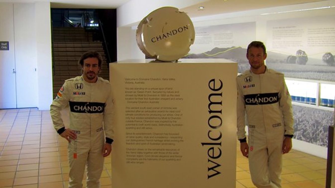 Forma-1, Fernando Alonso, Jenson Button, McLaren-Honda, Chandon 