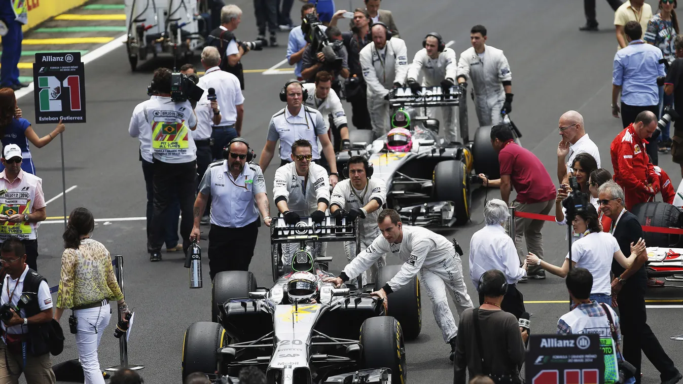 Kevin Magnussen, Jenson Button, McLaren, Forma-1, Brazil Nagydíj 