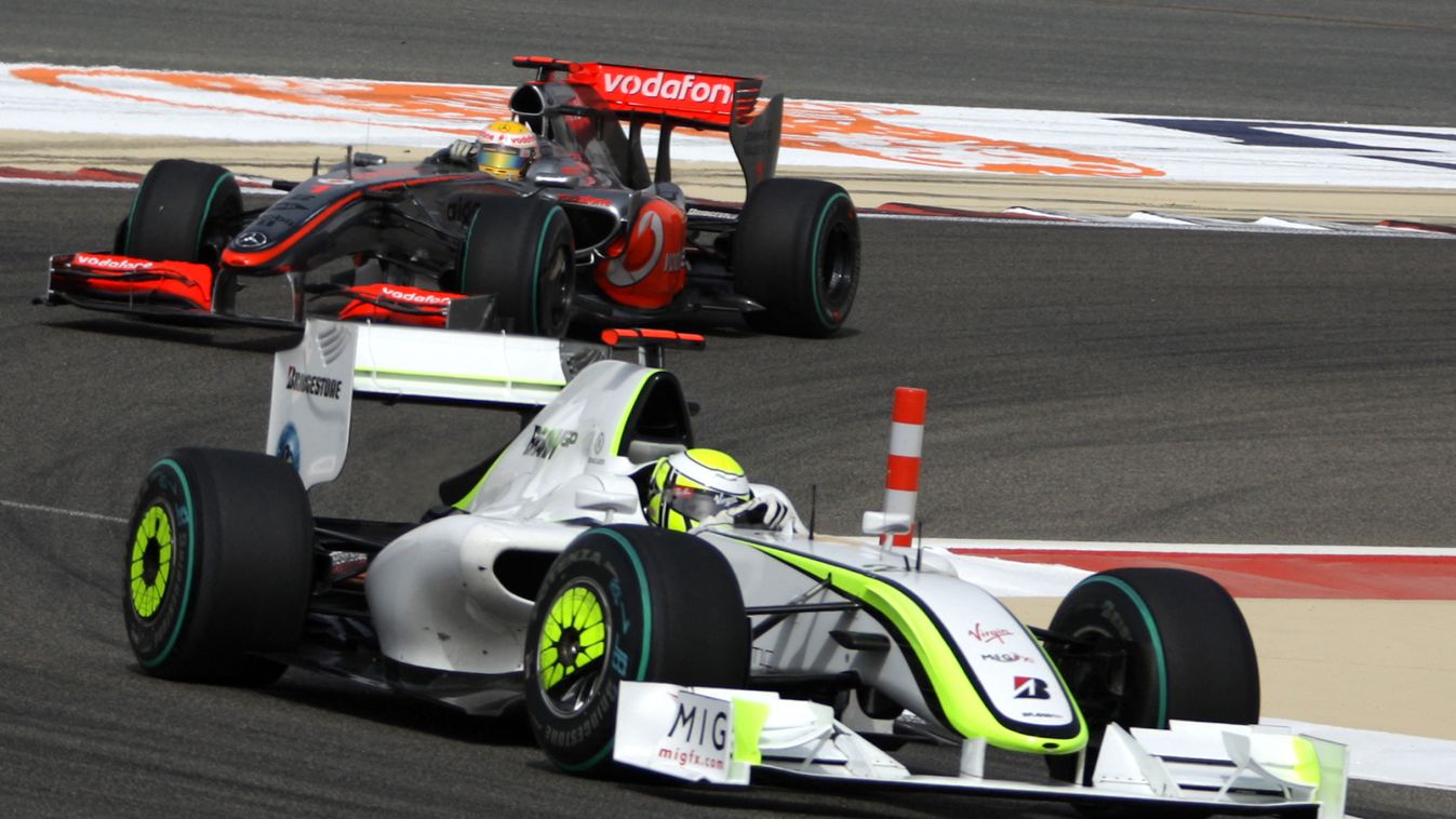Forma-1, Brawn GP, Bahreini Nagydíj, 2009, Jenson Button, Lewis Hamilton, McLaren 