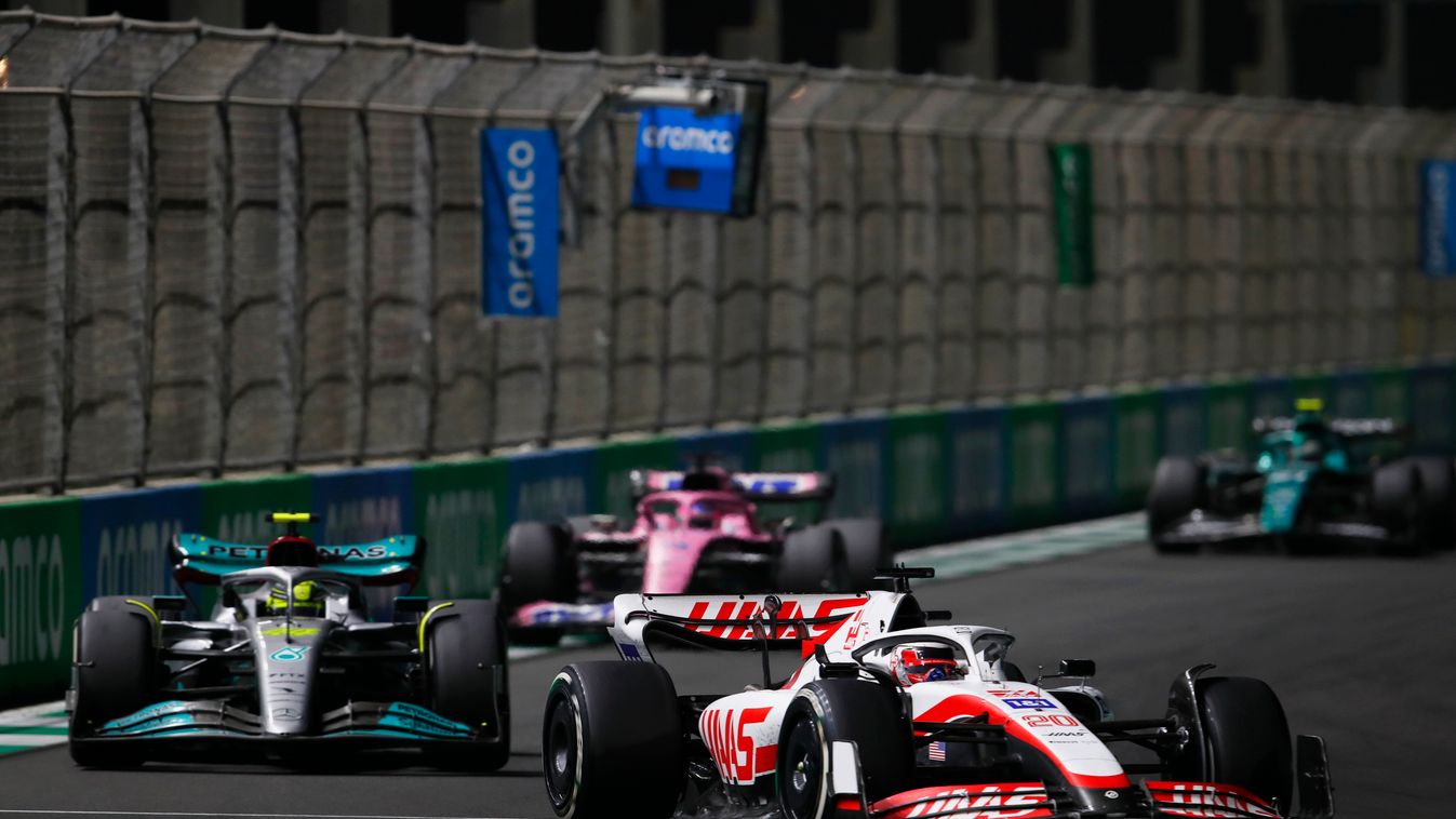 Forma-1, Szaúd-arábiai Nagydíj, Kevin Magnussen, Haas, Hamilton, Mercedes, Alpine 