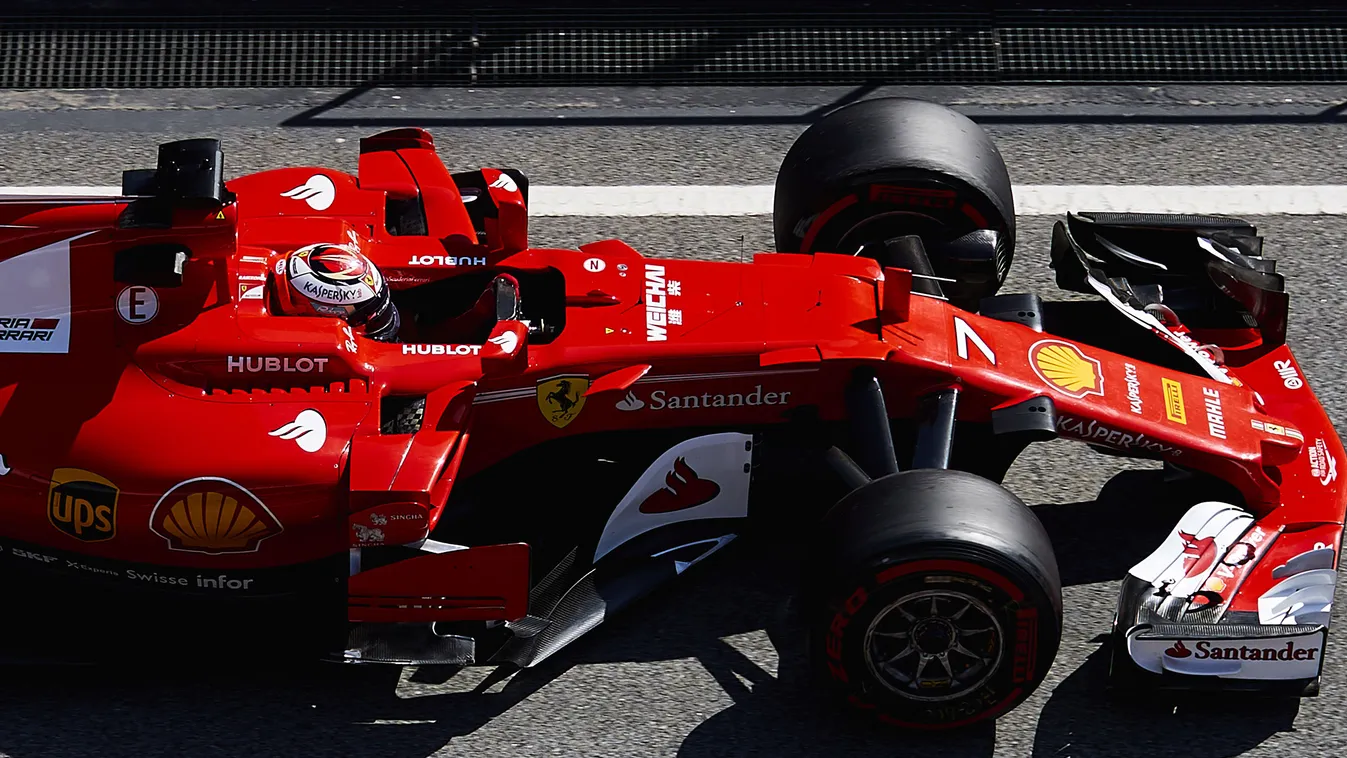 Forma-1, Kimi Räikkönen, Ferrari, teszt 