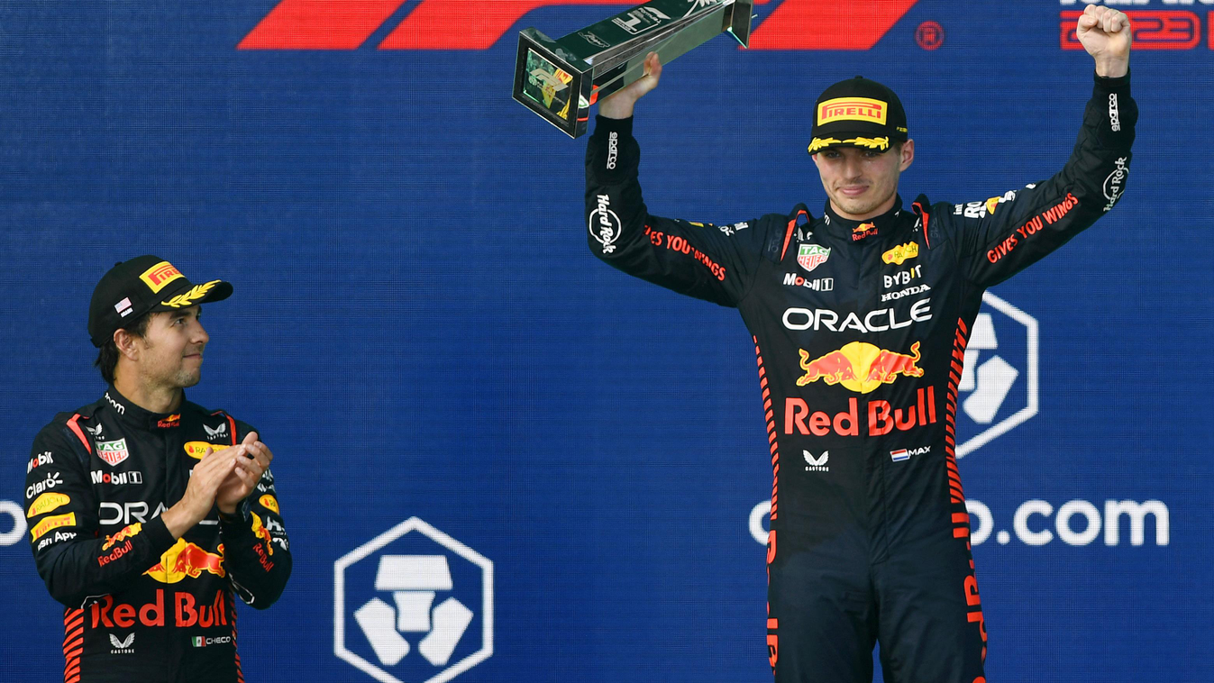 Forma-1, Miami Nagydíj 2023, Max Verstappen, Sergio Pérez, Red Bull 