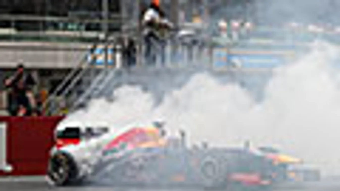 Forma-1, Sebastian Vettel, Indiai Nagydíj, gumiégetés