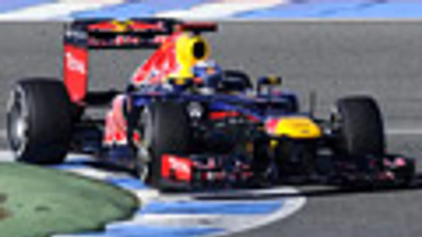 F1 teszt, Jerez, Sebastian Vettel