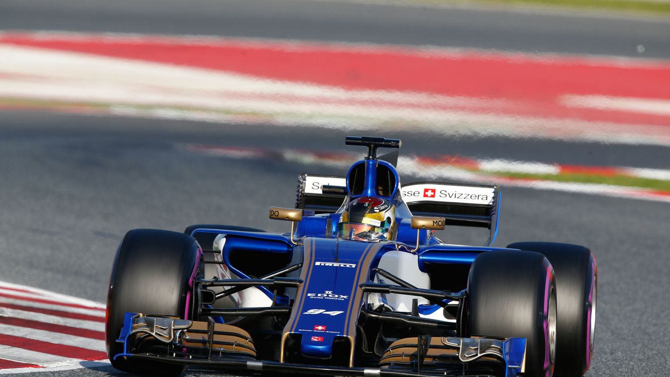 Forma-1, Pascal Wehrlein, Sauber F1 Team, Barcelona teszt 