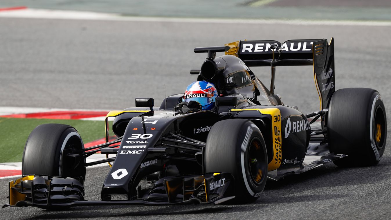 Forma-1, Jolyon Palmer, Renault, teszt 