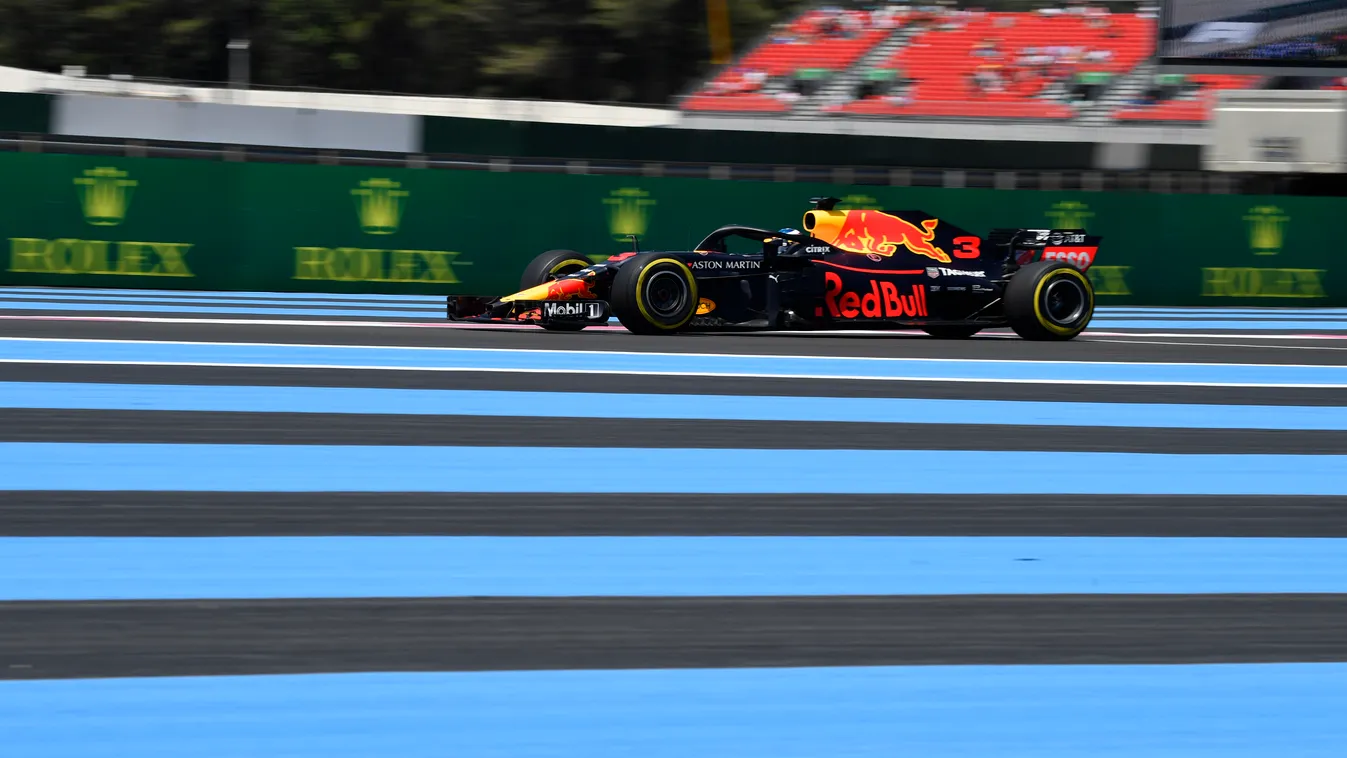 A Forma-1-es Francia Nagydíj pénteki napja, Daniel Ricciardo, Red Bull Racing 