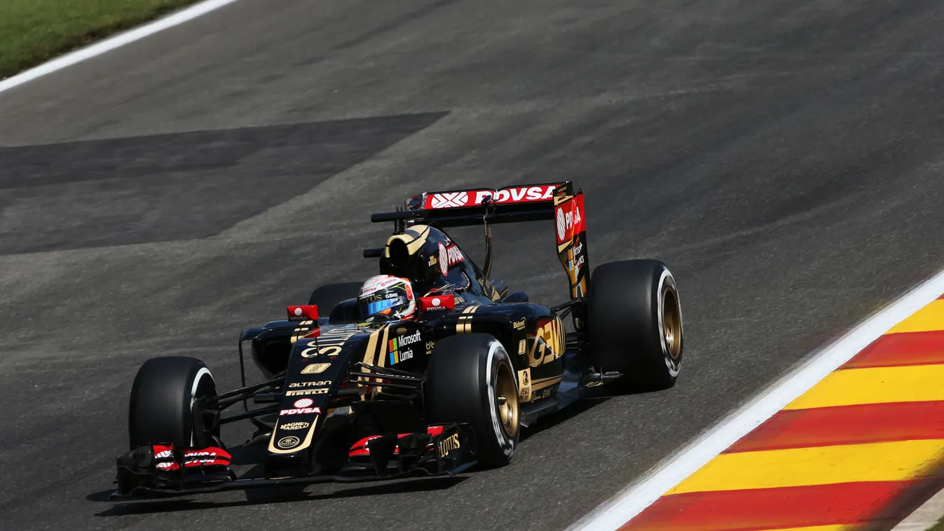 Forma-1, Romain Grosjean, Lotus F1 Team, Belga Nagydíj 