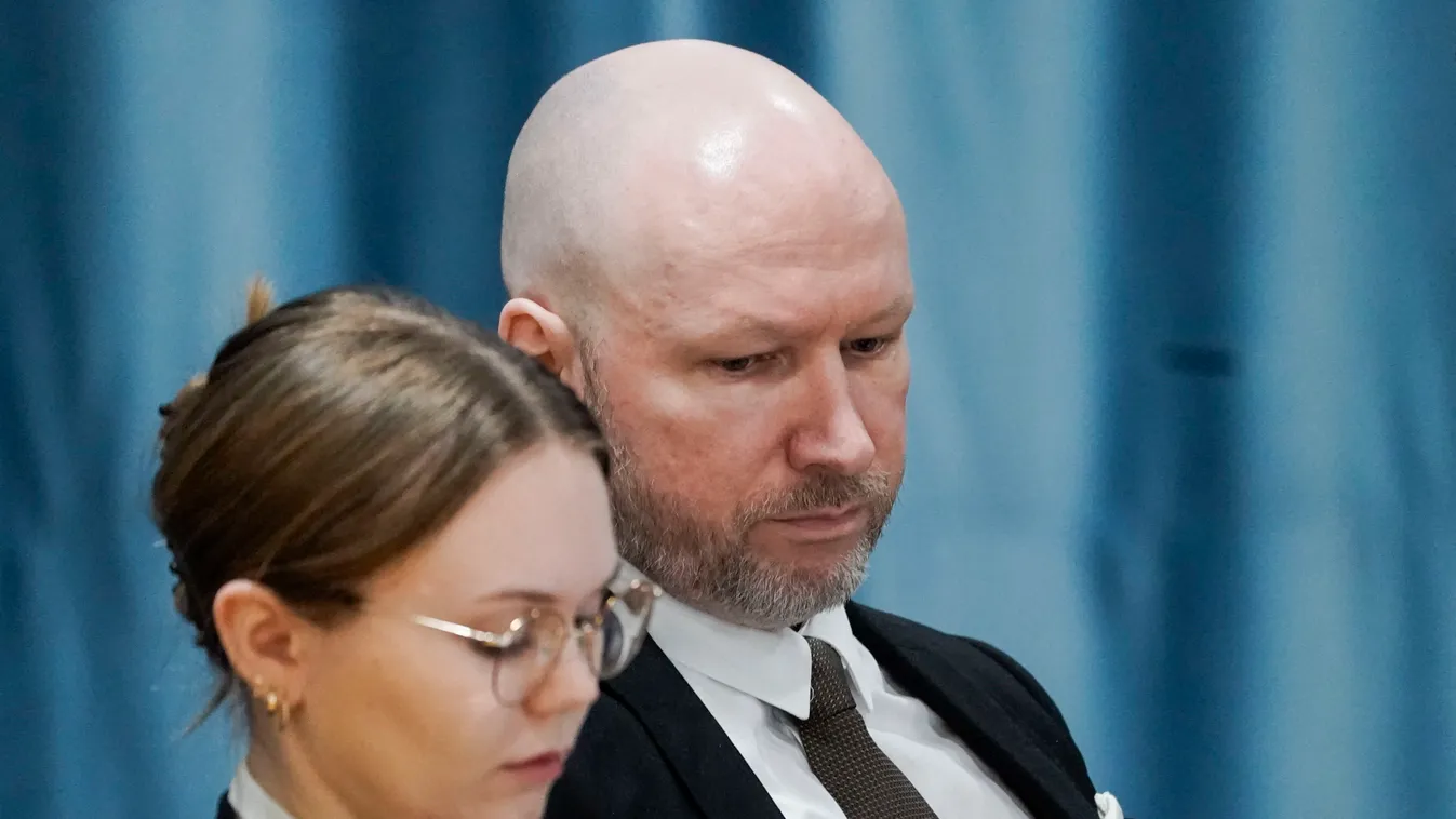Breivik, tárgyalás, beperli 
