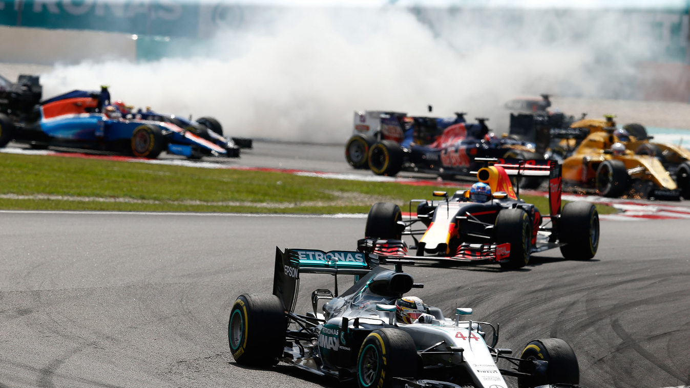 Forma-1, Lewis Hamilton, Mercedes, Malajziai Nagydíj, rajt 