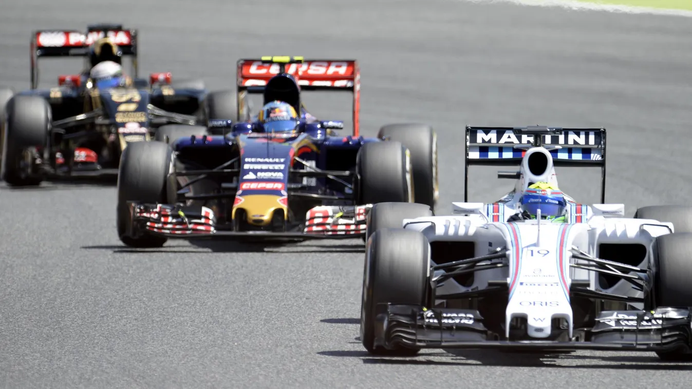 Forma-1, Spanyol Nagydíj, Felipe Massa, Carlos Sainz, Romain Grosjean, Williams, Toro Rosso, Lotus 