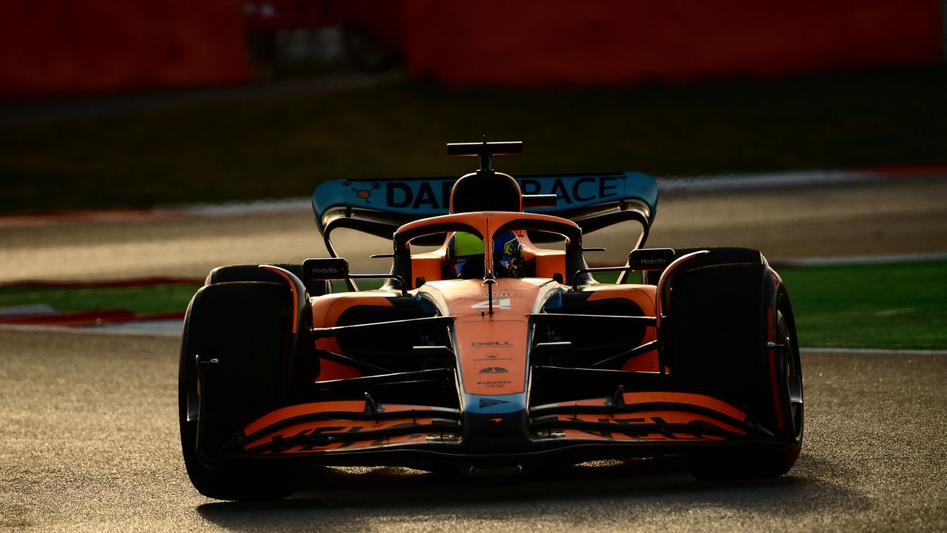 Forma-1, teszt, Barcelona, 1. nap, Lando Norris, McLaren 