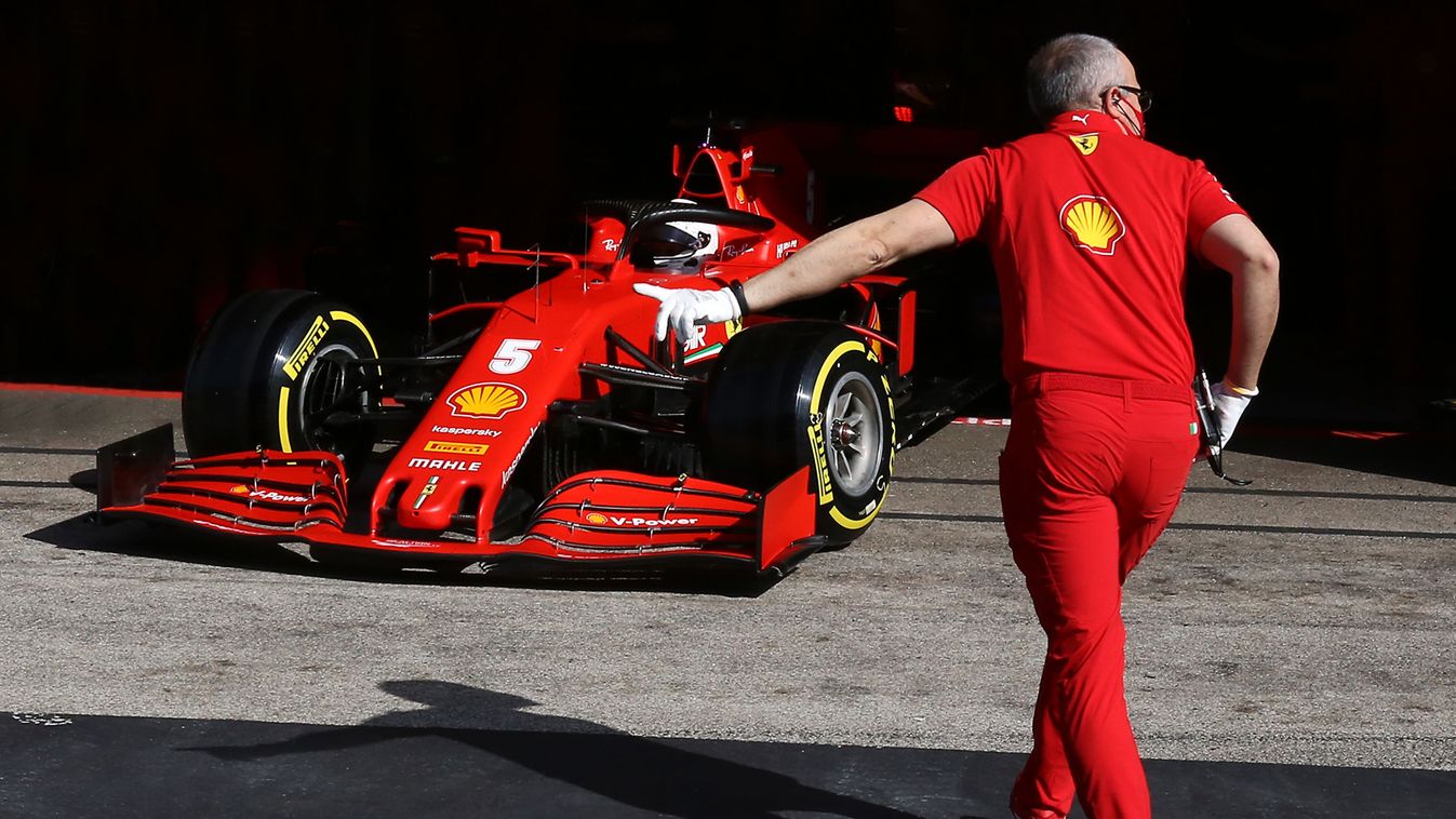 Forma-1, Portugál Nagydíj, szombat, Sebastian Vettel, Ferrari 