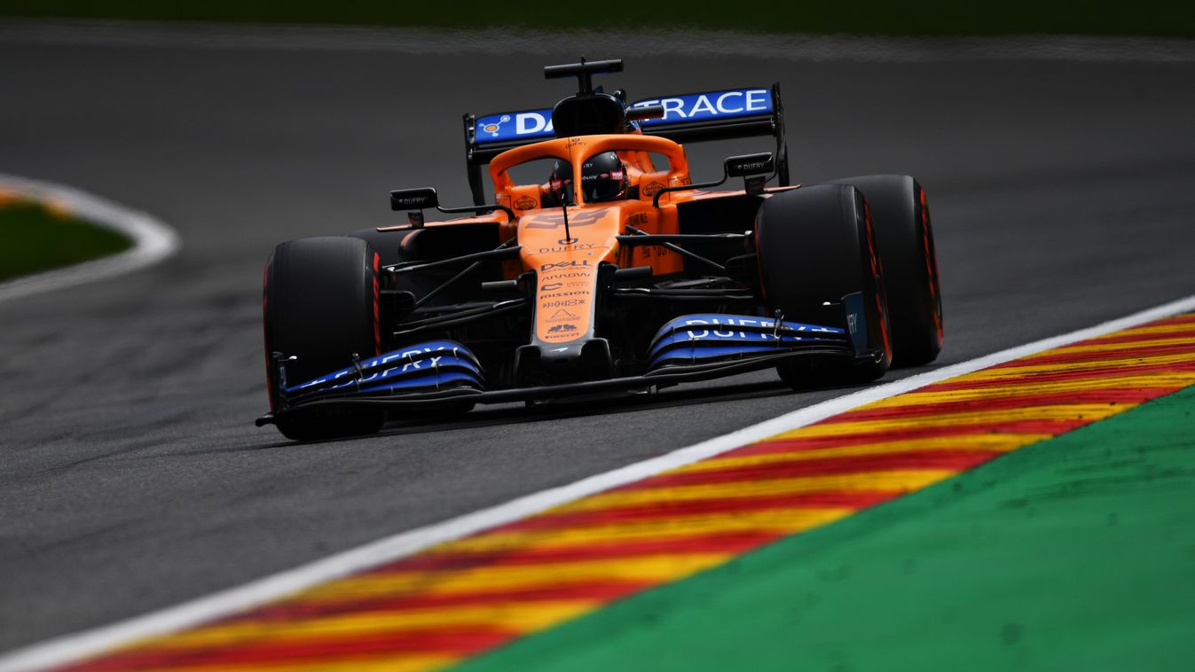 Forma-1, Carlos Sainz, McLaren, Belga Nagydíj 2020, szombat 