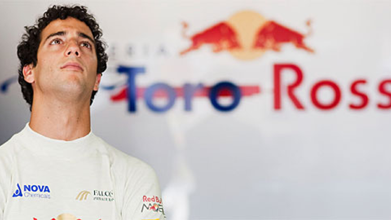 Daniel Ricciardo, a Toro Rosso pilótája, forma-1