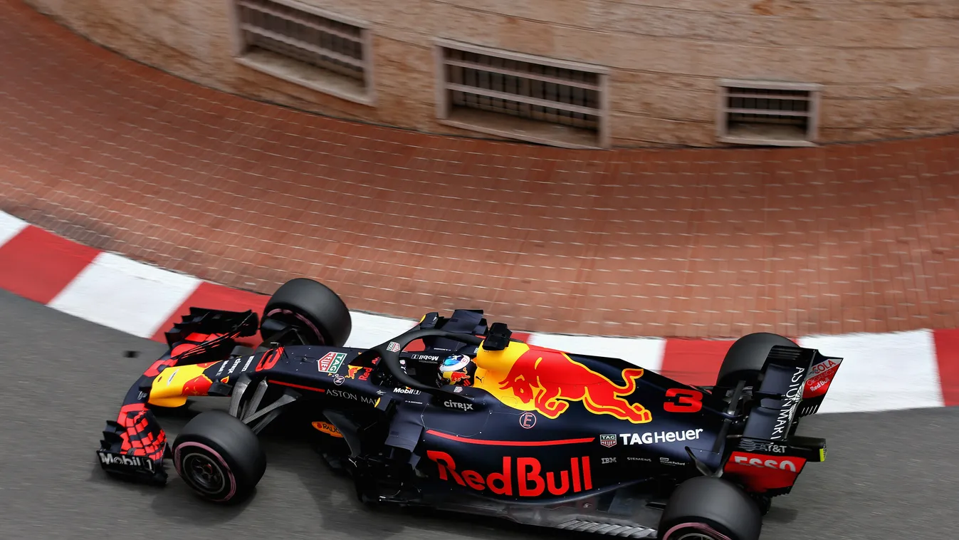 Forma-1, Monacói Nagydíj csütörtöki edzés, Daniel Ricciardo, Red Bull Racing 