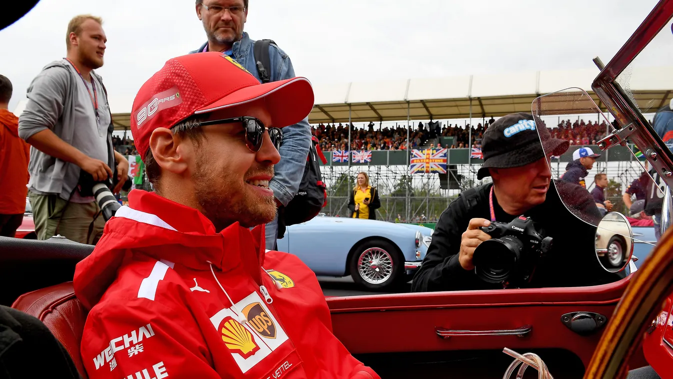 Forma-1, Sebastian Vettel, Brit Nagydíj, Ferrari 