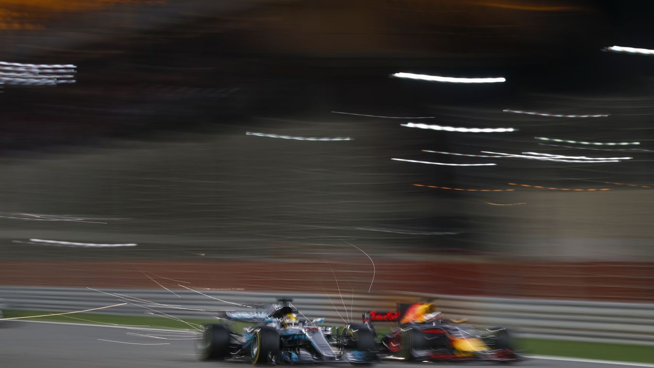 F1, Forma-1, Bahreini Nagydíj, Hamilton, Ricciardo, előzés, 2017 