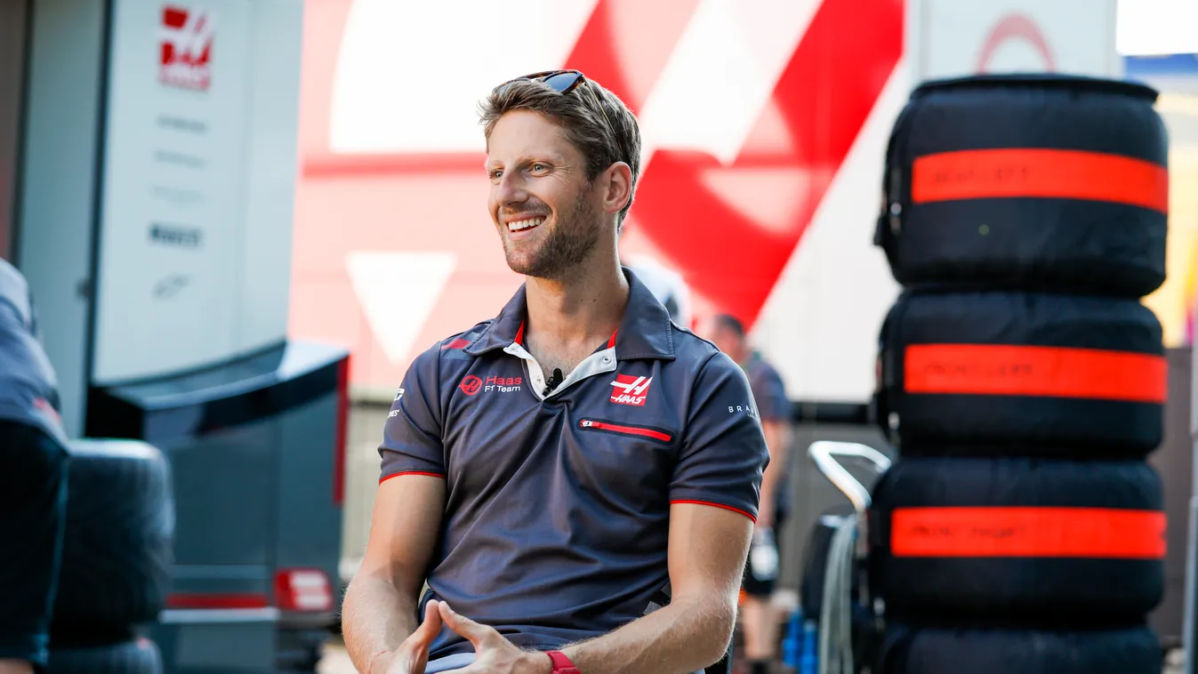 Forma-1, Brit Nagydíj, Romain Grosjean, Haas F1 Team 