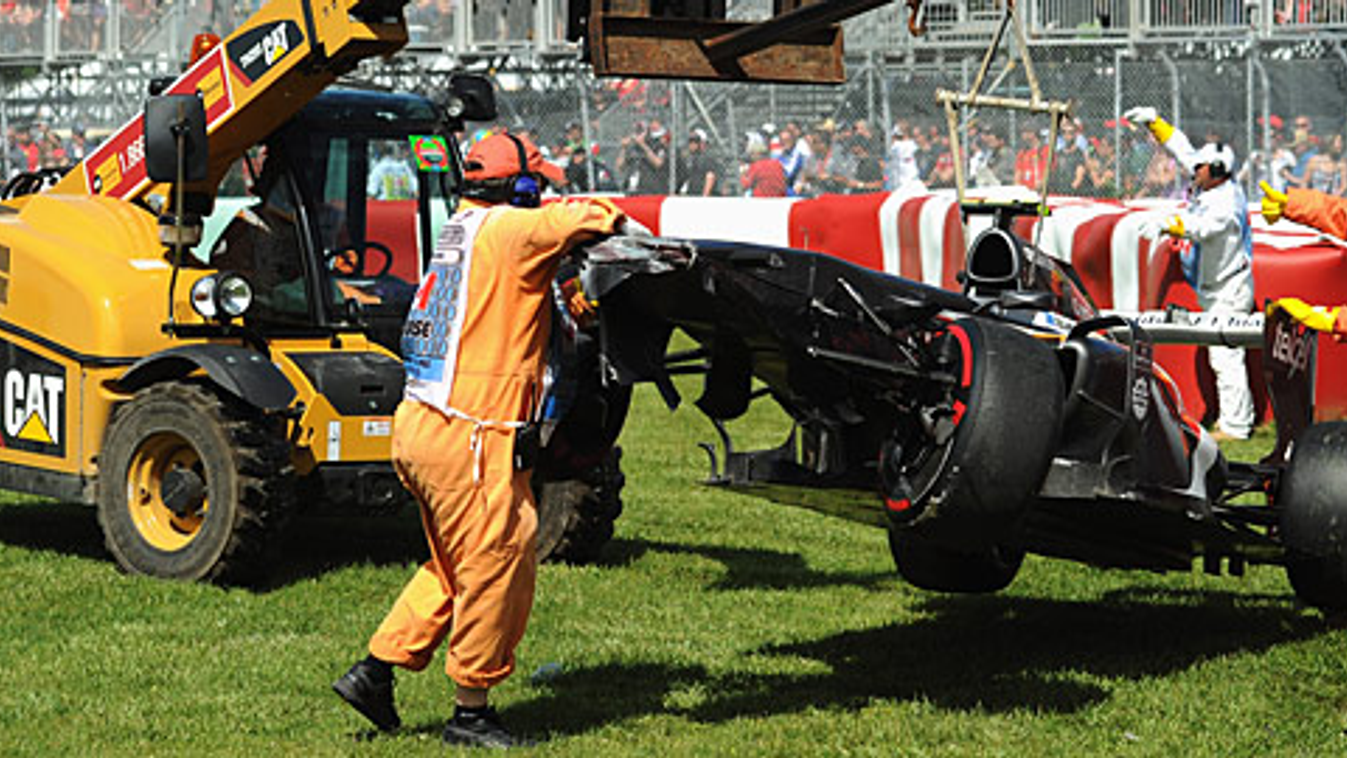 Forma-1, Kanadai Nagydíj, Esteban Gutiérrez, Sauber, baleset
