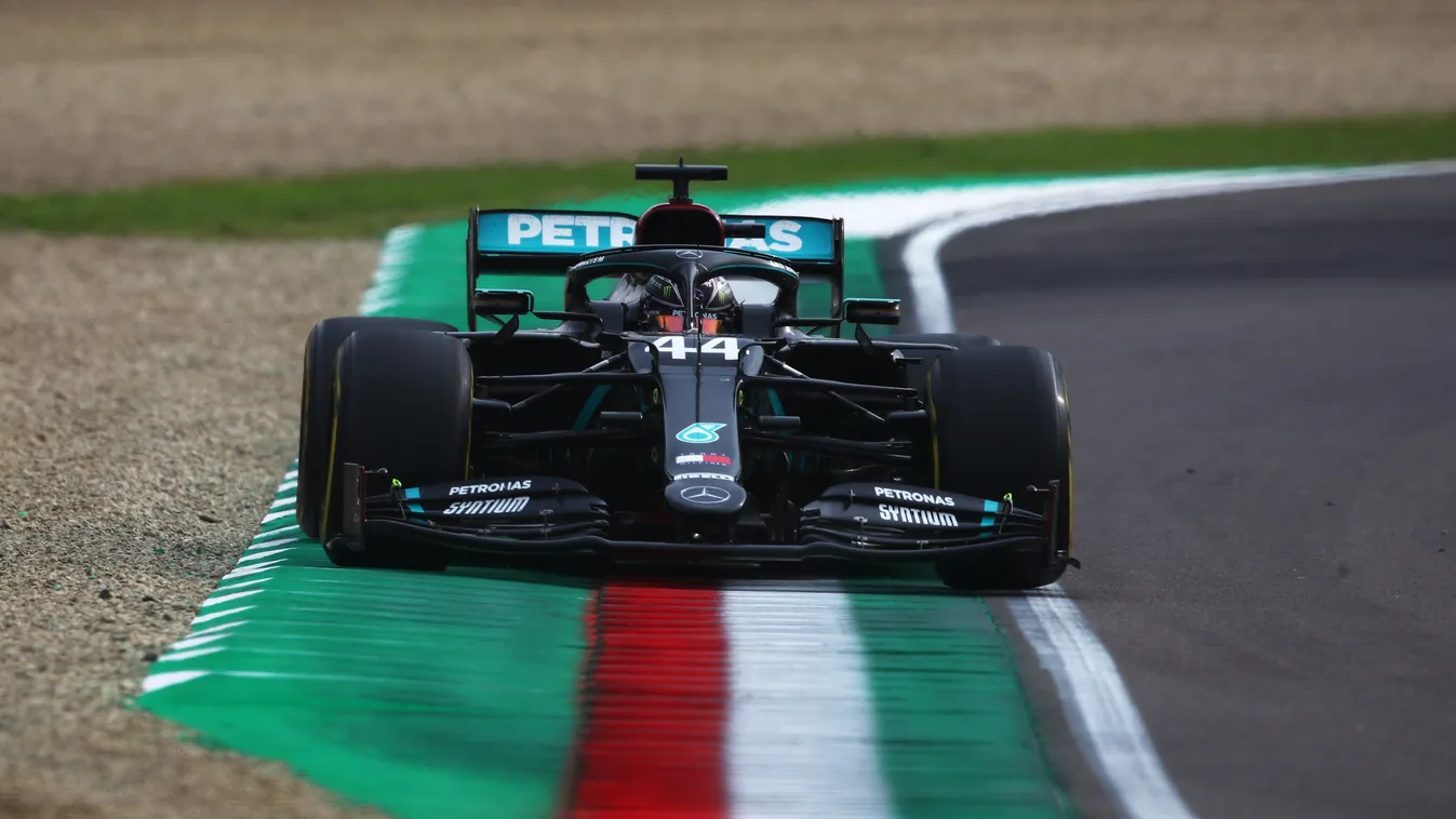 Forma-1, Lewis Hamilton, Mercedes, Emilia Romagna Nagydíj 