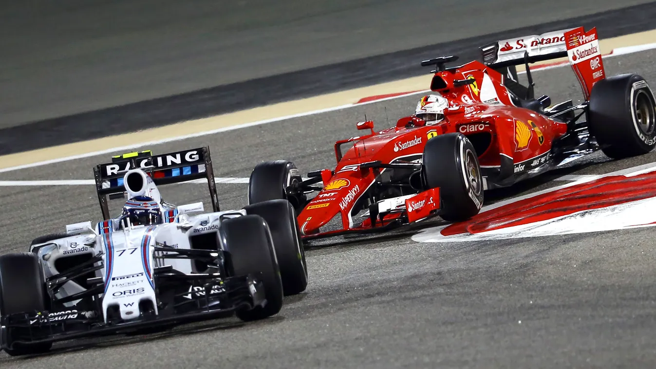 Forma-1, Valtteri Bottas, Sebastian Vettel, Williams, Bahreini Nagydíj 